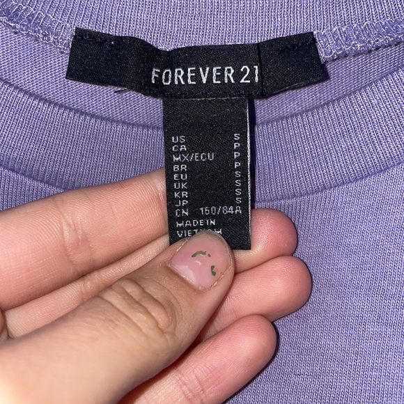 F21 Baby Tee Size:S - Picture 4 of 4